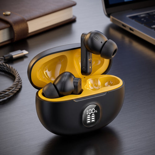 Stereo TWS Wireless AirPods | Bluetooth 5.3 | Earbuds Touch Control & HD Mic