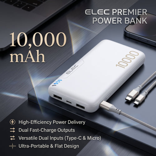 ELEC 10000mAh Fast Charging Power Bank