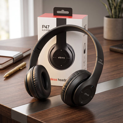 P47 - Wireless Bluetooth Stereo Headphones