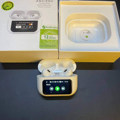 A9 Pro Airpods ANC/ENC Touch Screen Wireless Earbuds