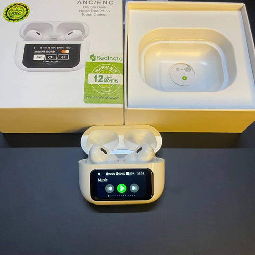 A9 Pro Airpods ANC/ENC Touch Screen Wireless Earbuds