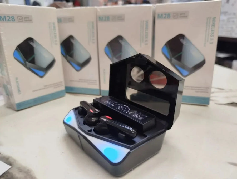 M28 TWS Wireless Earbuds | Bluetooth 5.3 | Earbuds Touch Control & HD Mic