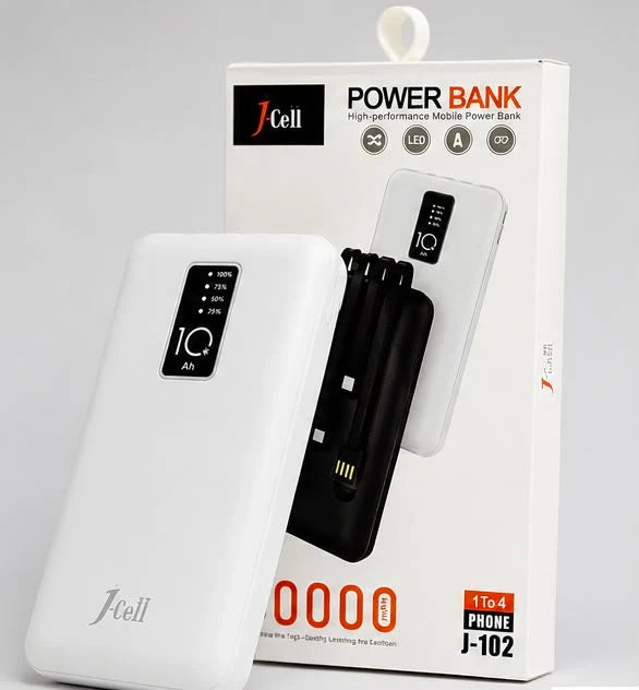 J-cell 10000 mAh Power Bank