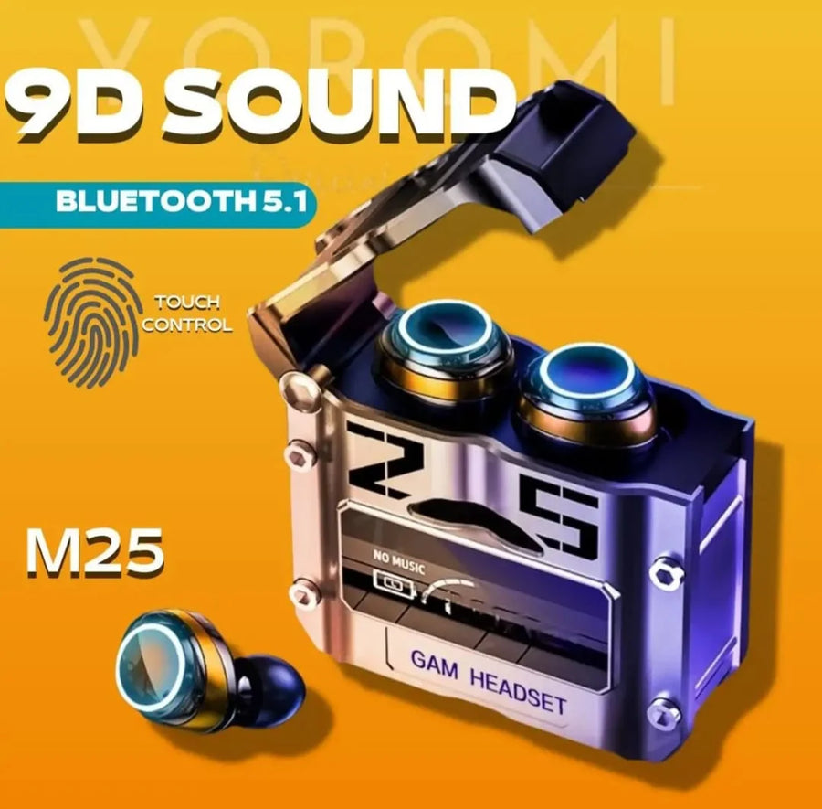 M25 TWS True Wireless Bluetooth 5.3 Earbuds