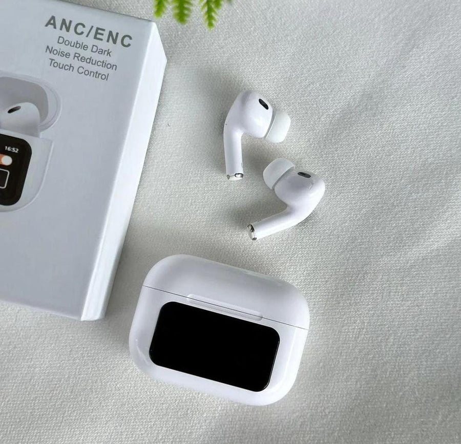 A9 Pro Airpods ANC/ENC Touch Screen Wireless Earbuds
