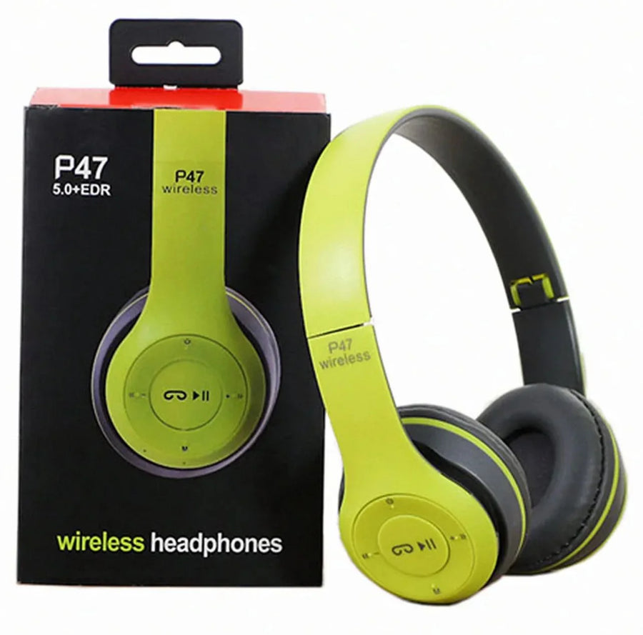 P47 - Wireless Bluetooth Stereo Headphones