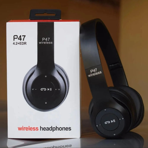 P47 - Wireless Bluetooth Stereo Headphones