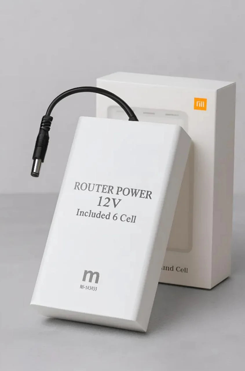 High-Power Router Power Bank 20000mAh-Compatible with Wi-Fi Routers & ONTs - High Capacity Backup