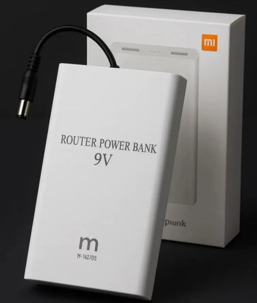 High-Power Router Power Bank 20000mAh-Compatible with Wi-Fi Routers & ONTs - High Capacity Backup