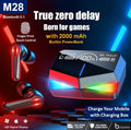 M28 TWS Wireless Earbuds | Bluetooth 5.3 | Earbuds Touch Control & HD Mic